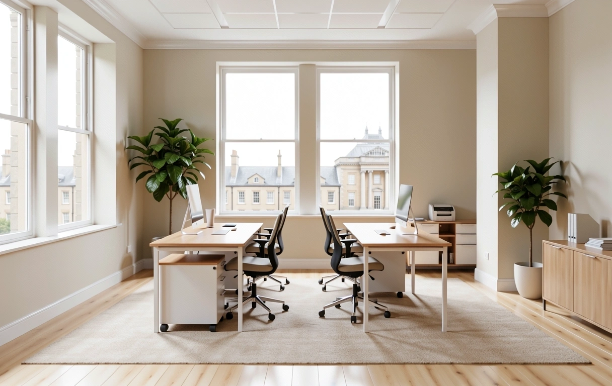 Our Edinburgh office aesthetic